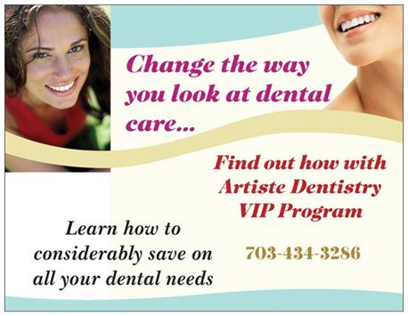 Specials Artiste Dentistry LLC